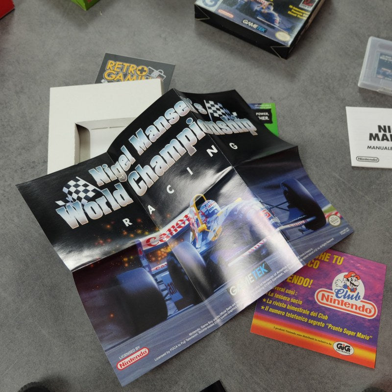 Nigel Mansell's World Championship Racing Nintendo