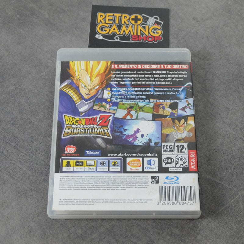 Dragon Ball Z Burst Limit Sony