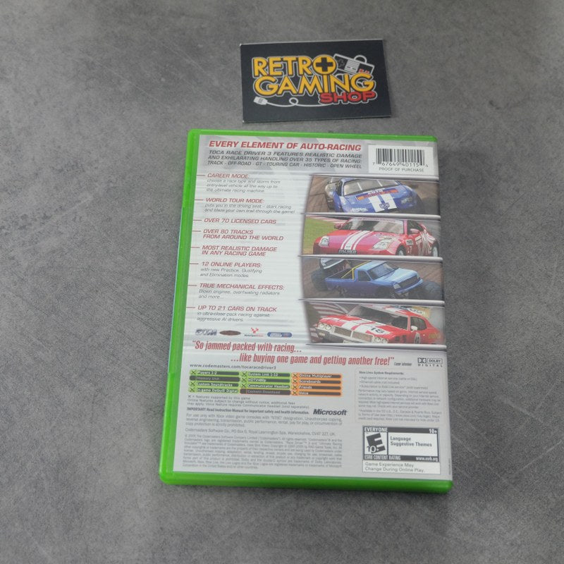 Vendita Toca Race Driver 3 - Retrogaming Shop