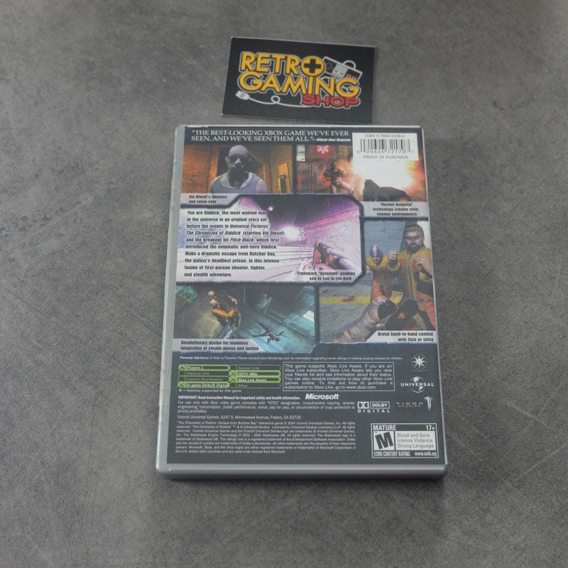 Vendita The Chronicles of Riddick - Retrogaming Shop