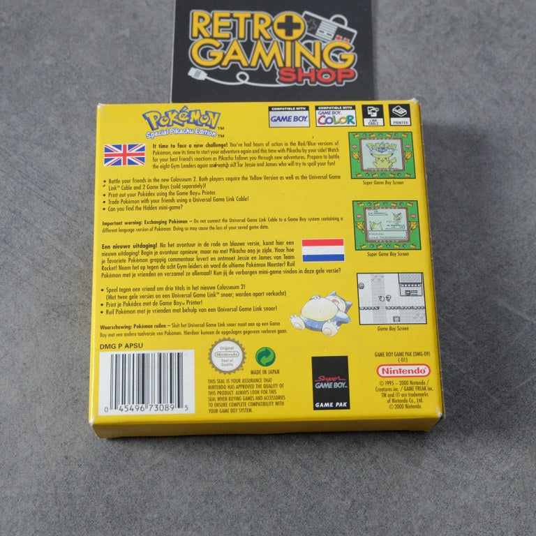 Vendita Pokemon Yellow Version - Retrogaming Shop