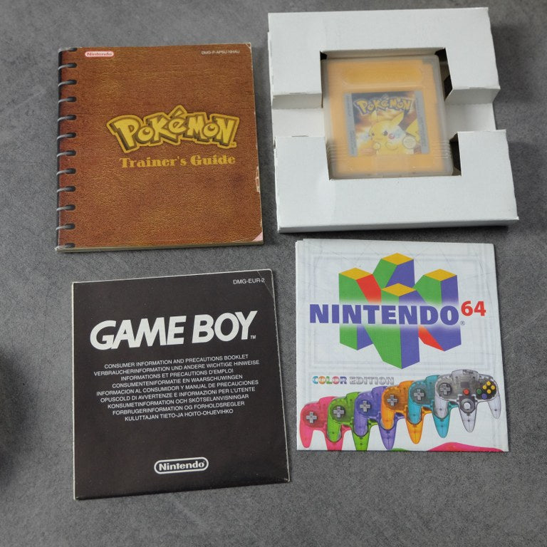 Pokemon Yellow Version Nintendo