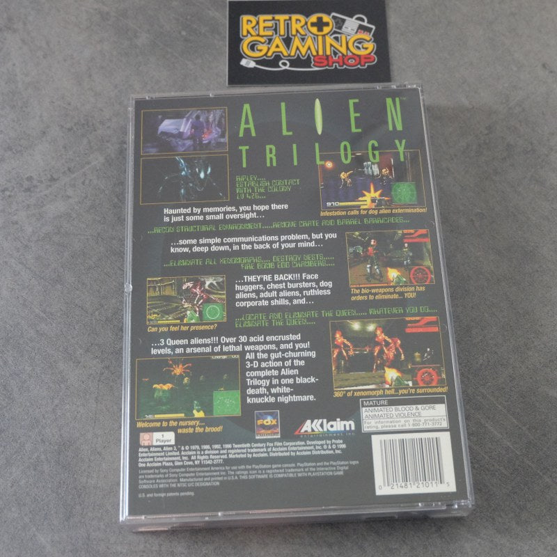 Vendita Alien Trilogy Long Box - Retrogaming Shop