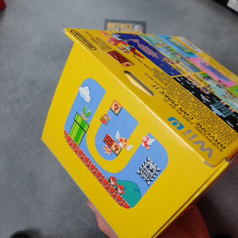 Vendita Super Mario Maker + Artbook + Amiibo Nuovo - Retrogaming Shop