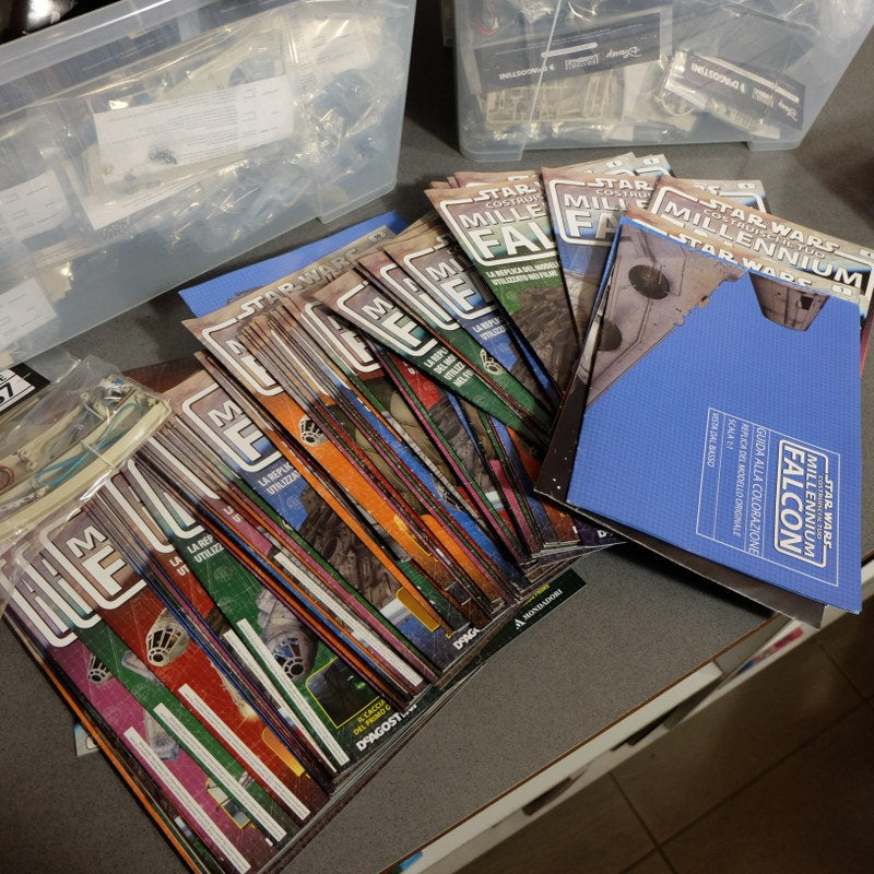 Star Wars Build The Millenium Flacon DeAgostini Completa (?) Mattel