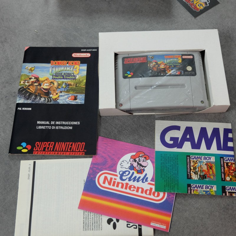 Donkey Kong Country 3 Dixie Kong's Double Trouble Nintendo