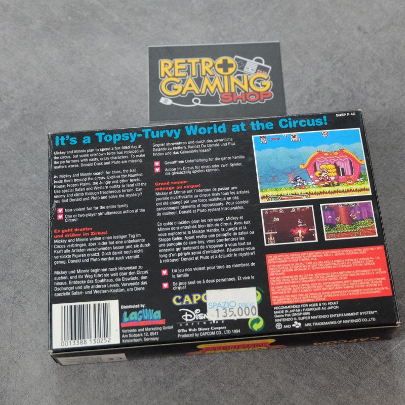 The Great Circus Mystery Starring Mickey Mouse Nintendo