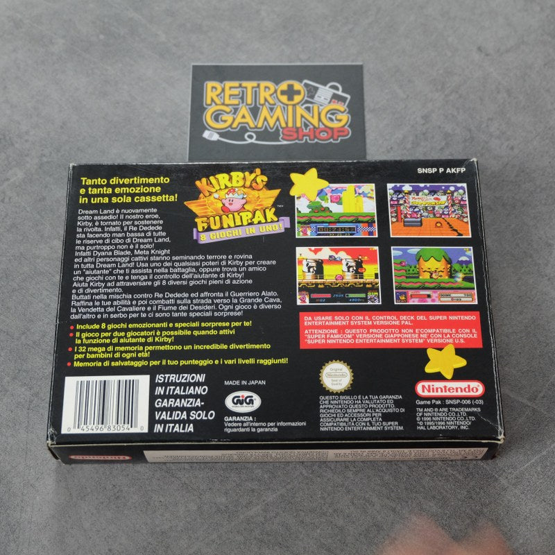Kirby’s Fun Pak 8 Giochi in Uno! Nintendo