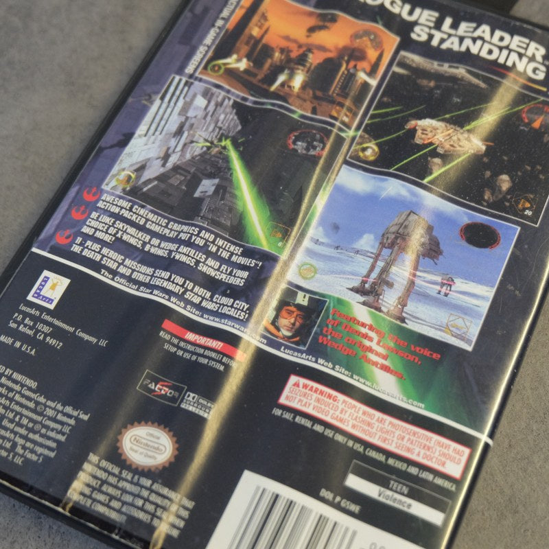 Star Wars Rogue Leader Rogue Squadron 2 Nintendo