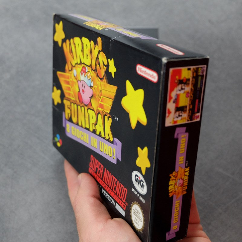 Vendita Kirby’s Fun Pak 8 Giochi in Uno! - Retrogaming Shop