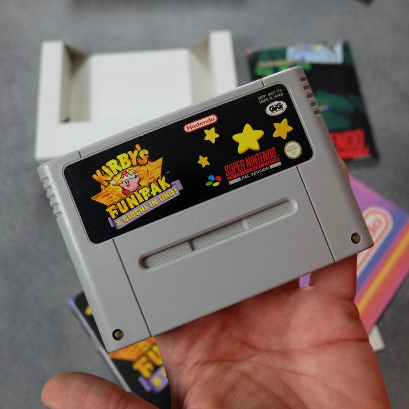 Vendita Kirby’s Fun Pak 8 Giochi in Uno! - Retrogaming Shop