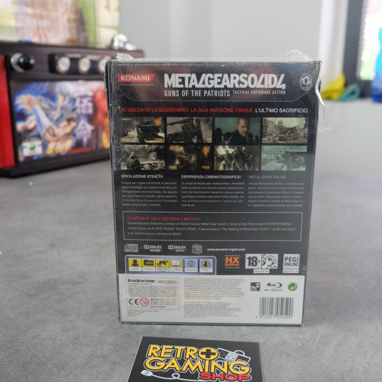 Vendita Metal Gear Solid  4 Guns of The Patriots Limited Edition Nuovo - Retrogaming Shop
