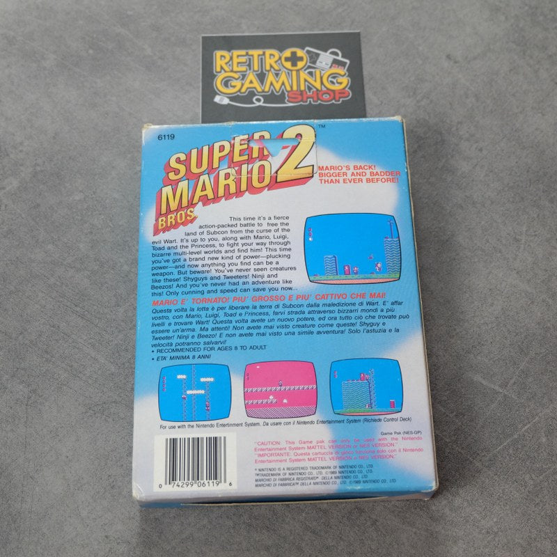 Vendita Super Mario Bros 2 - Retrogaming Shop