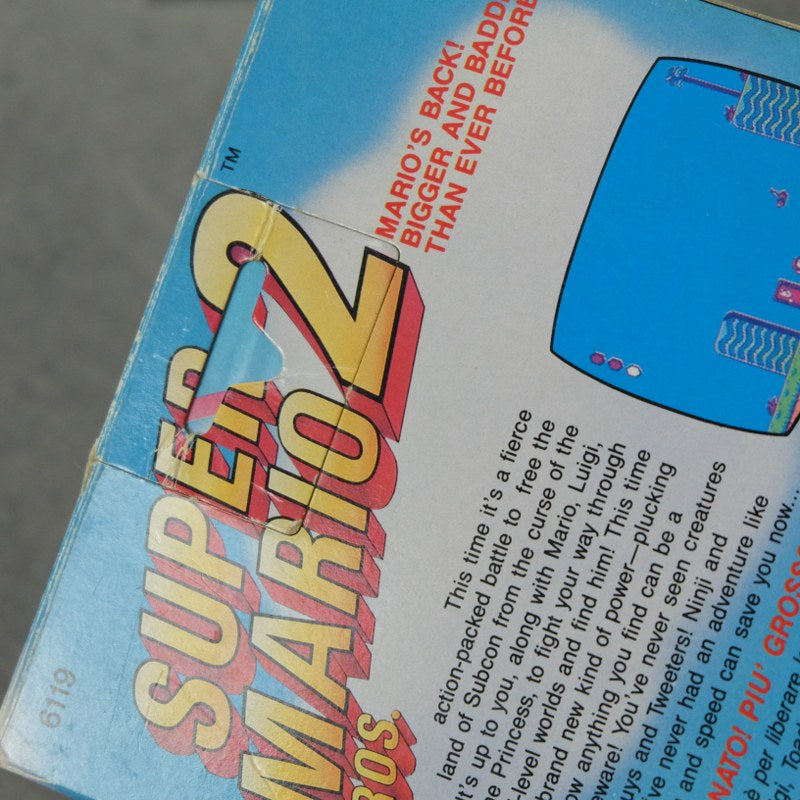 Vendita Super Mario Bros 2 - Retrogaming Shop