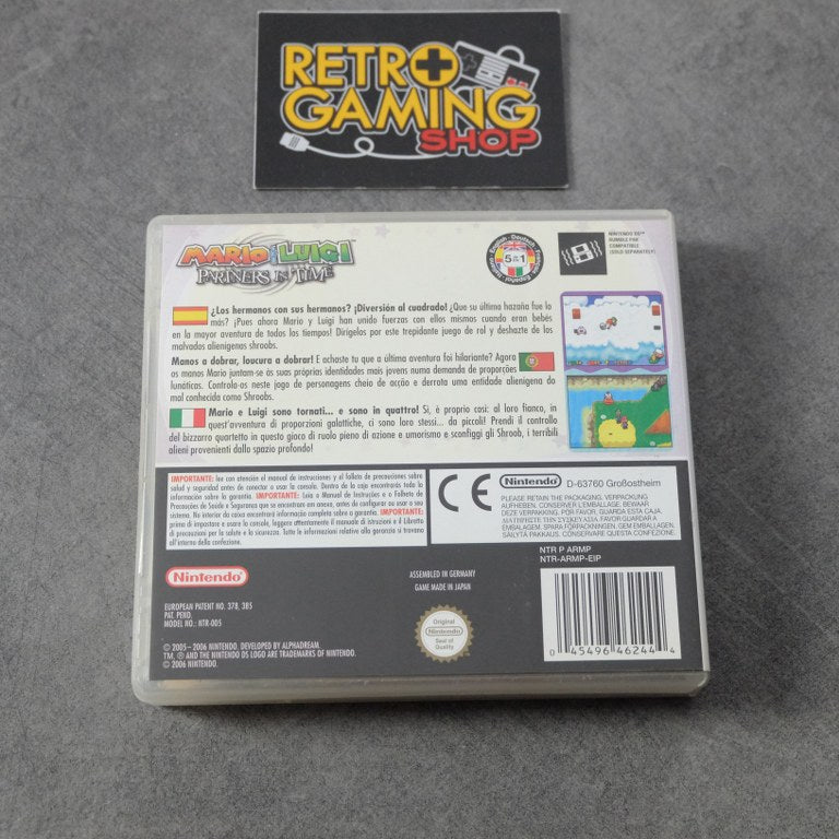 Mario & Luigi Partners in Time Nintendo