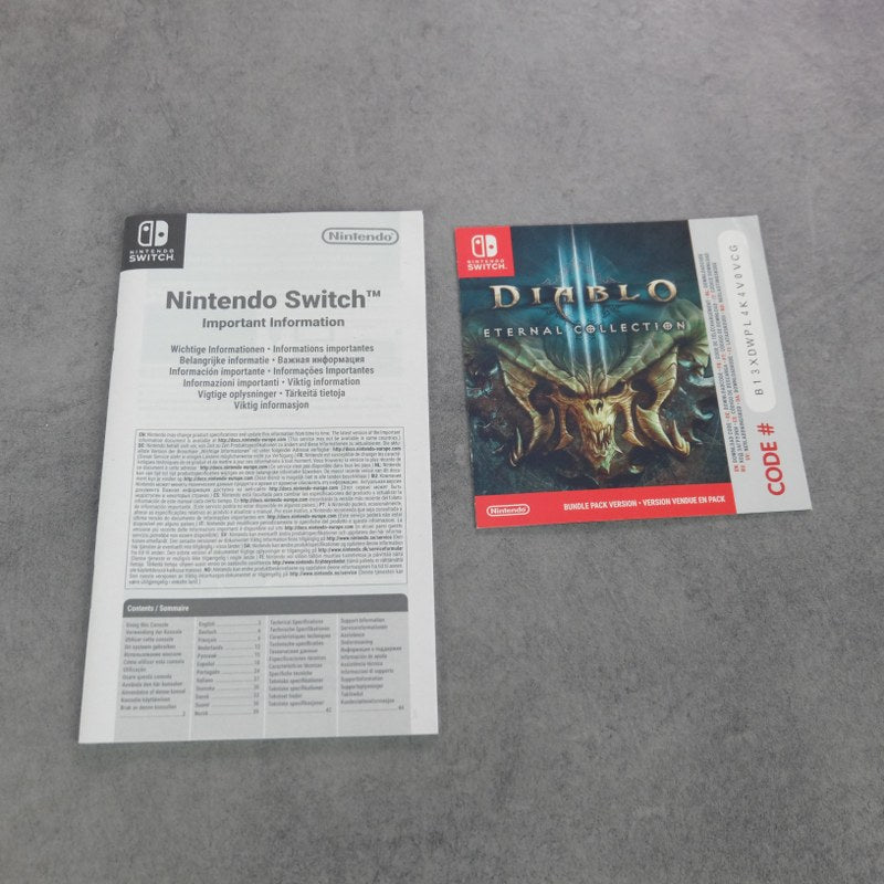 Nintendo Switch Diablo III Limited Edition Nintendo