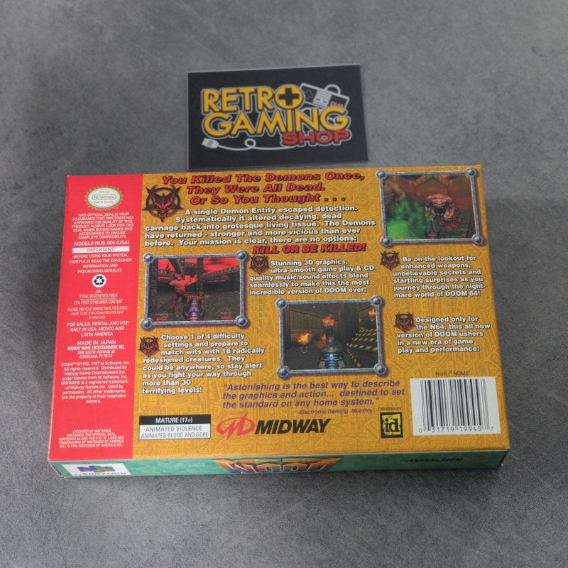 Vendita Doom 64 - Retrogaming Shop