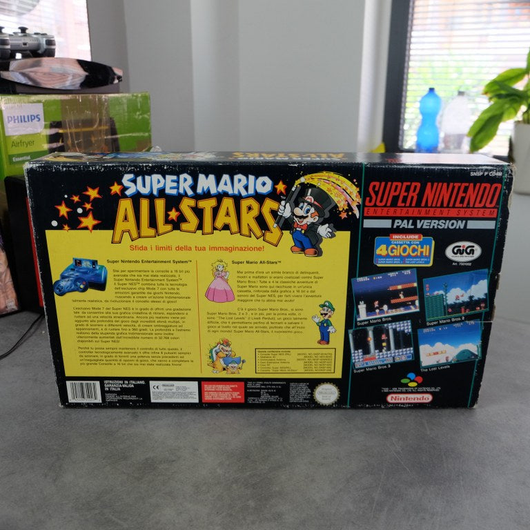 Vendita Super Nintendo Super Mario All Stars Pak GIG - Retrogaming Shop