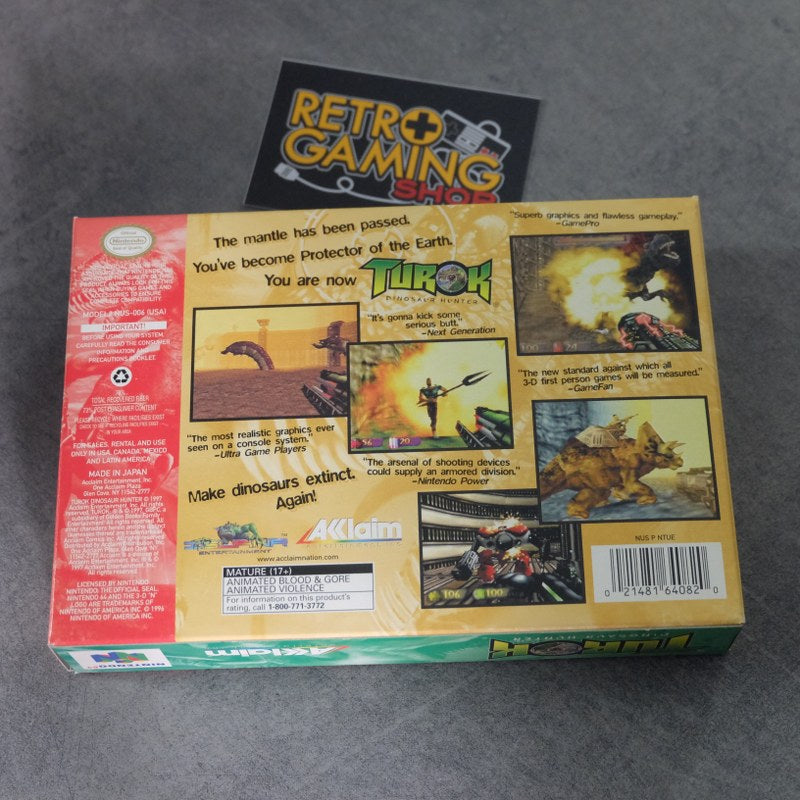 Vendita Turok Dinosaur Hunter - Retrogaming Shop