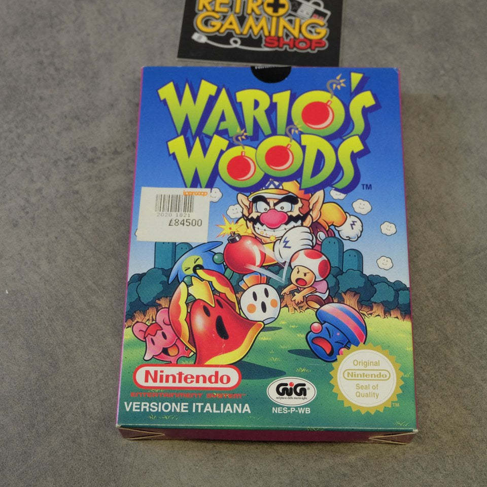 Vendita Wario's Woods Nuovo - Retrogaming Shop