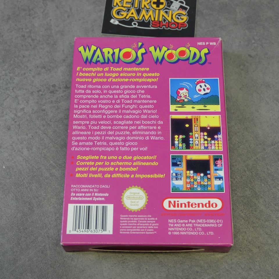 Vendita Wario's Woods Nuovo - Retrogaming Shop