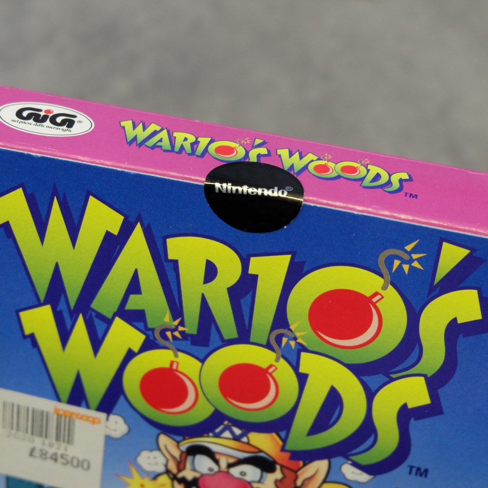Vendita Wario's Woods Nuovo - Retrogaming Shop
