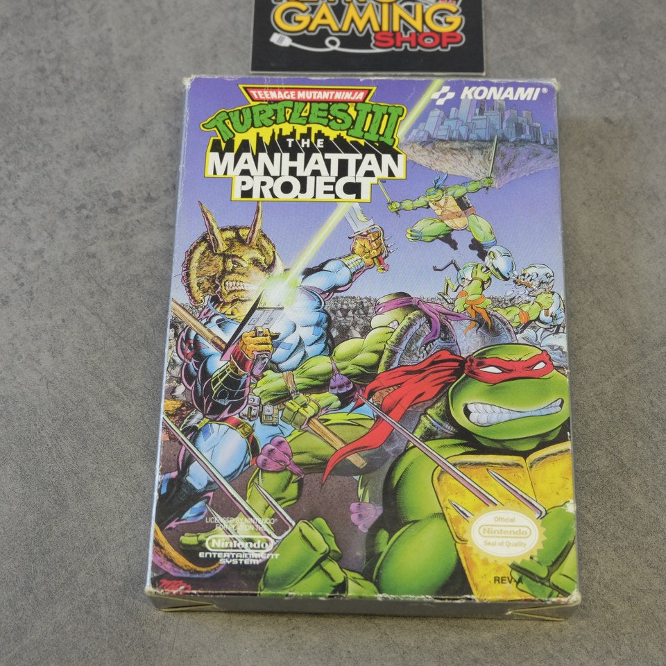 Turtles 3 The Manhattan Project Nintendo
