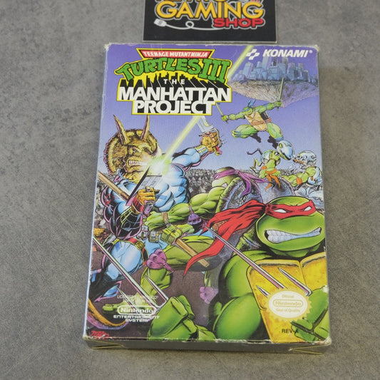Turtles 3 The Manhattan Project Nintendo