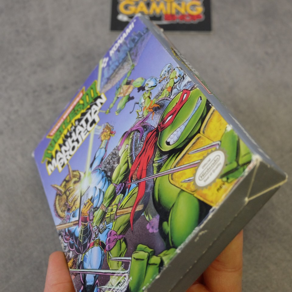 Turtles 3 The Manhattan Project Nintendo