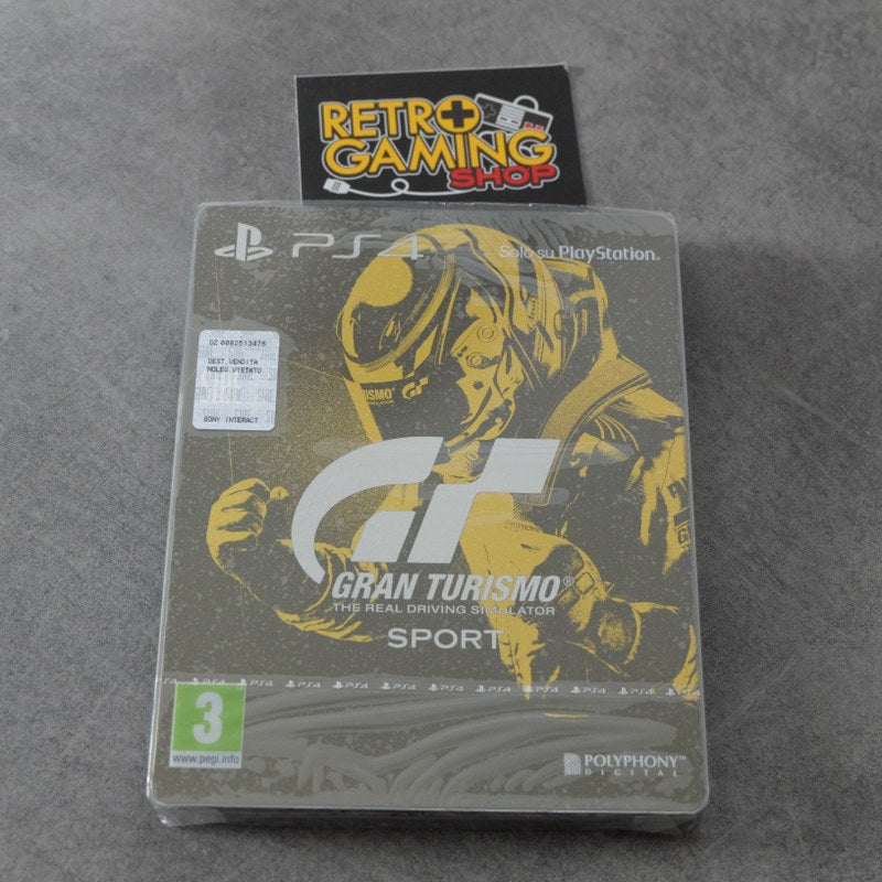 Vendita Gran Turismo Sport Steelbook Nuovo - Retrogaming Shop