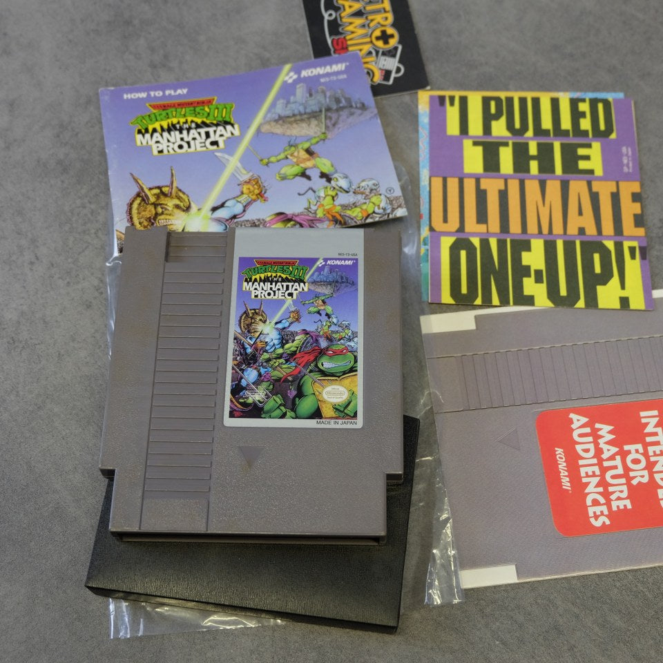 Turtles 3 The Manhattan Project Nintendo