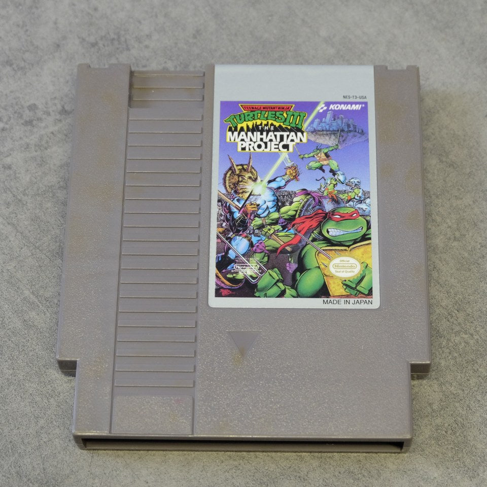 Turtles 3 The Manhattan Project Nintendo