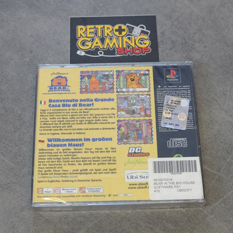 Vendita Bear in The Big Blue House Nuovo - Retrogaming Shop