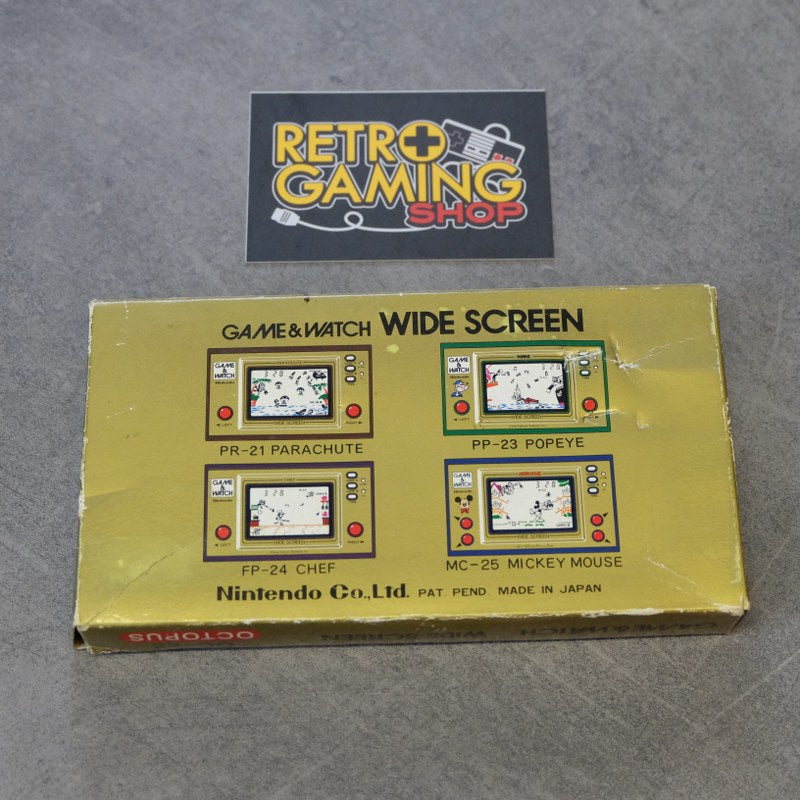 Game & Watch Octopus Nintendo