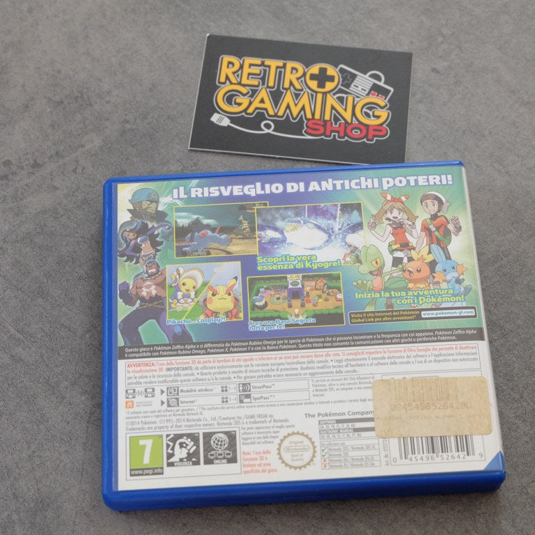 Vendita Pokemon Zaffiro Alpha - Retrogaming Shop
