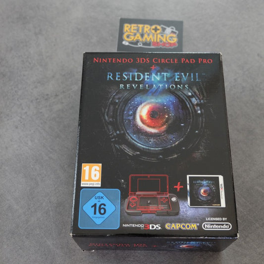 Nintendo 3ds Circle Pad Pro + Resident Evil Revelations