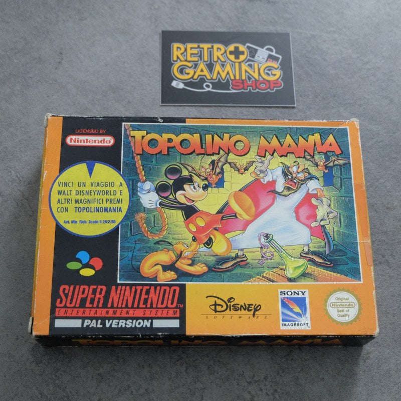 Vendita Topolino Mania - Retrogaming Shop
