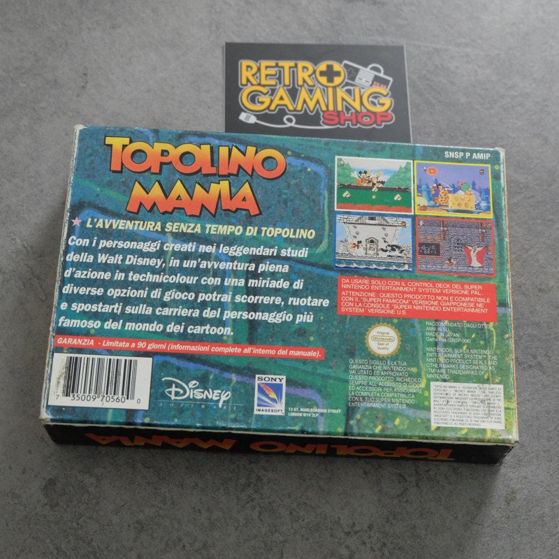 Vendita Topolino Mania - Retrogaming Shop