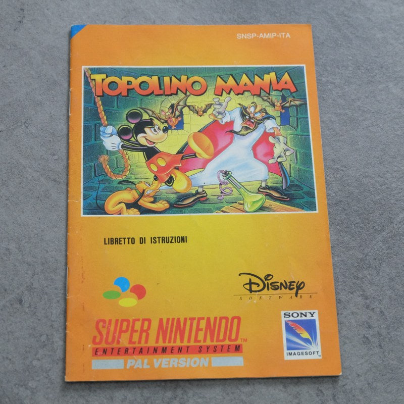 Vendita Topolino Mania - Retrogaming Shop