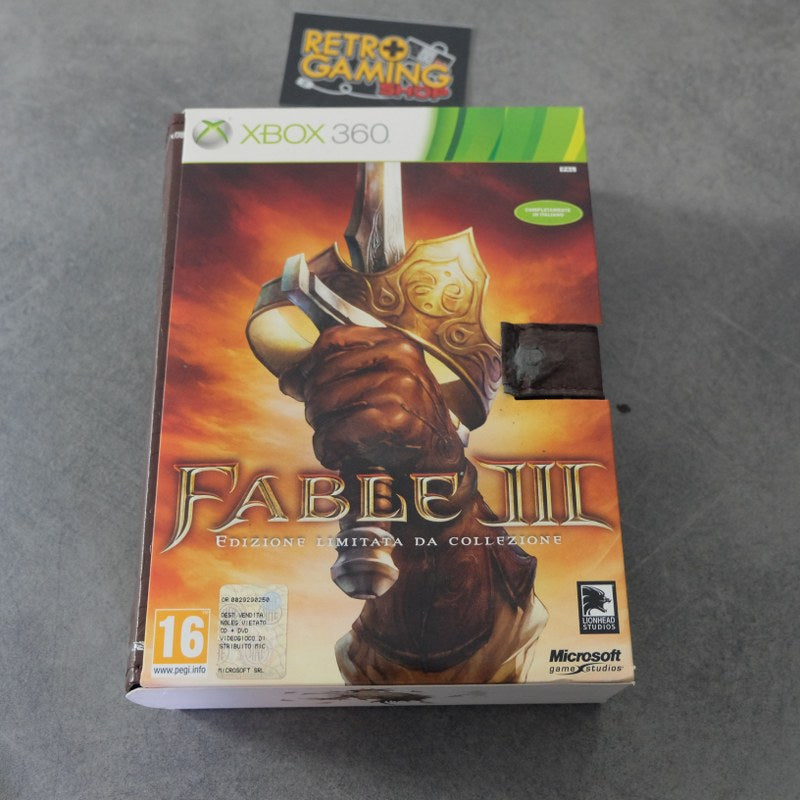 Vendita Fable 3 Edizione Limitata Da Collezione - Retrogaming Shop