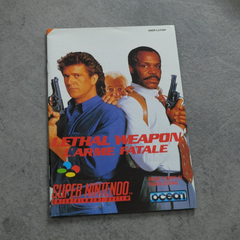 Lethal Weapon L' Arme Fatale Nintendo