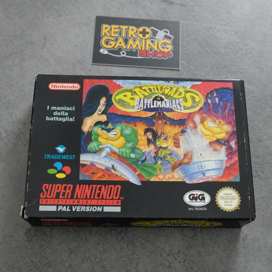 Battletoads in Battlemaniacs Nintendo