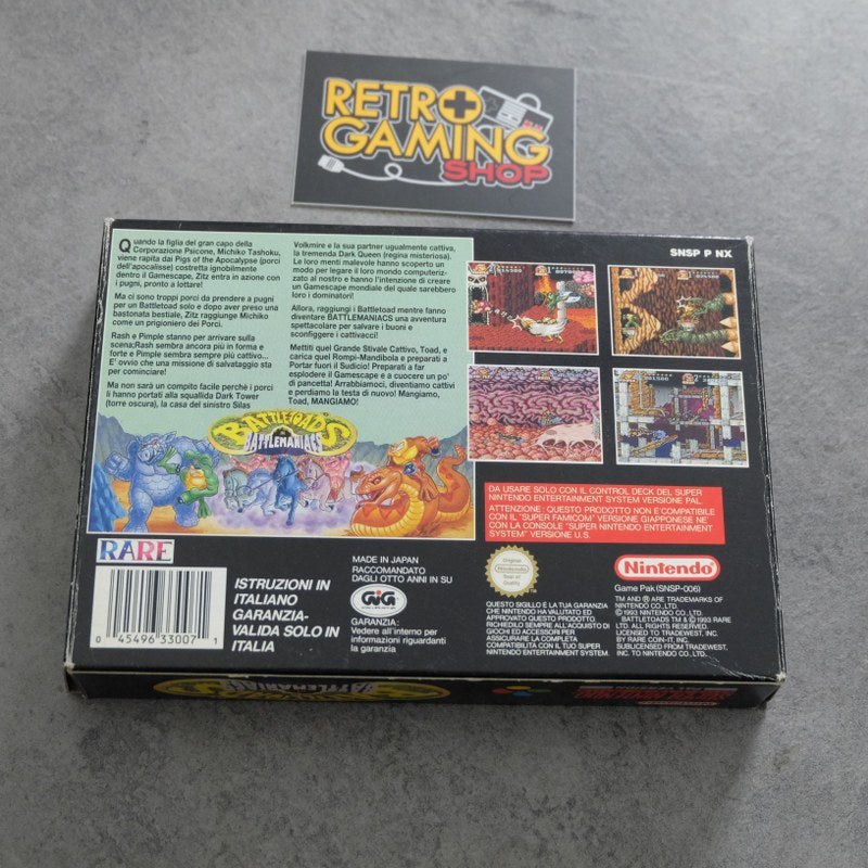 Vendita Battletoads in Battlemaniacs - Retrogaming Shop