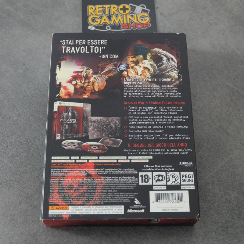 Vendita Gears of War 2 Edizione Limitata - Retrogaming Shop