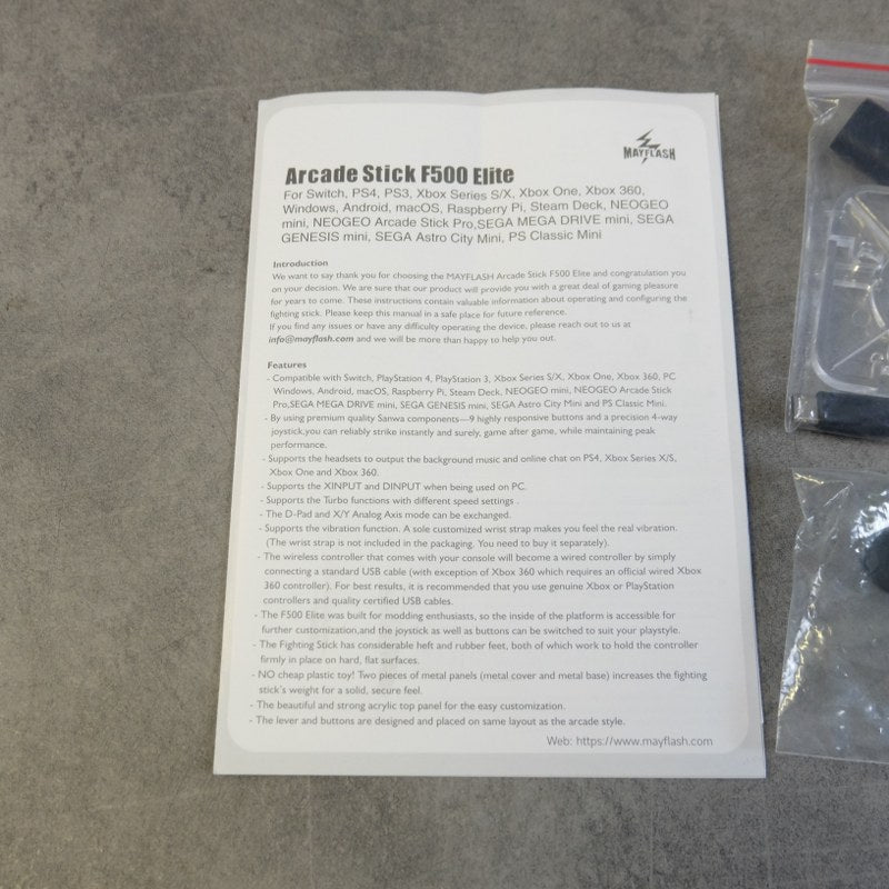 Universal Arcade Stick F500 Elite Nuovo NEC