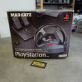 Vendita Mad Catz Steering Wheel Ufficiale Playstation - Retrogaming Shop