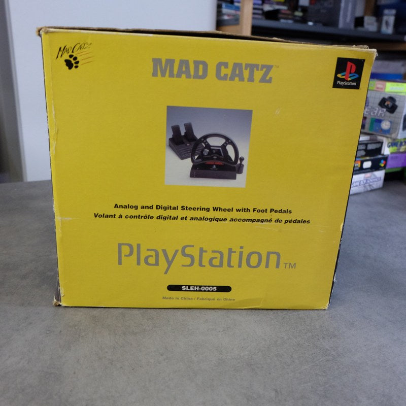 Mad Catz Steering Wheel Ufficiale Playstation Sony