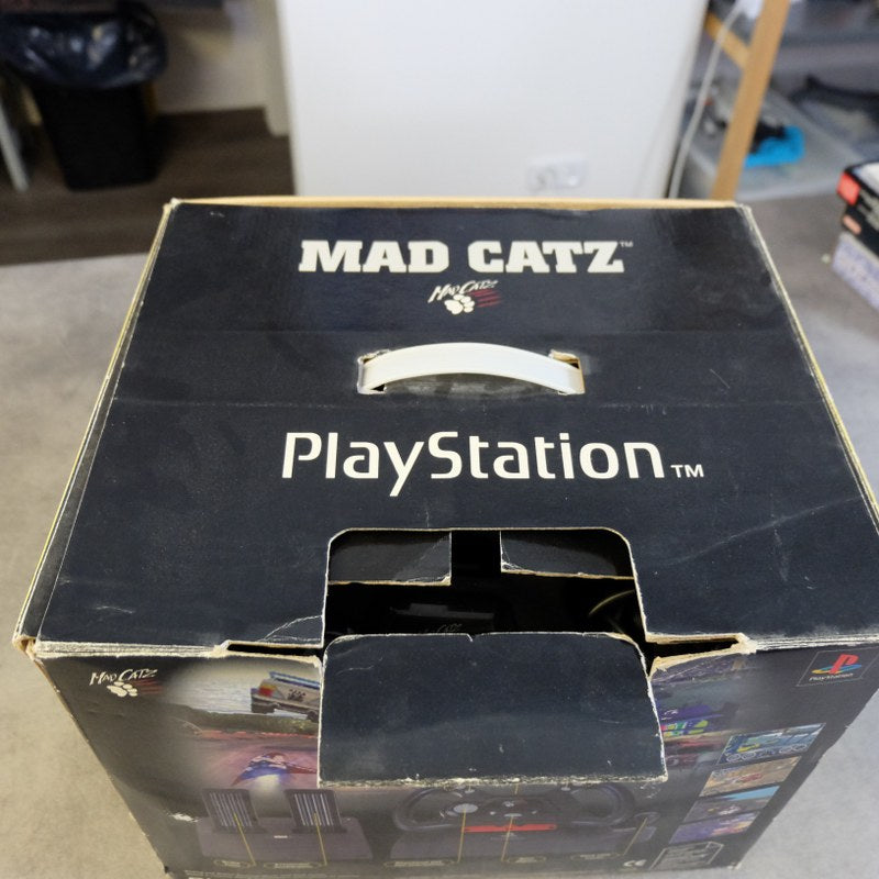 Vendita Mad Catz Steering Wheel Ufficiale Playstation - Retrogaming Shop