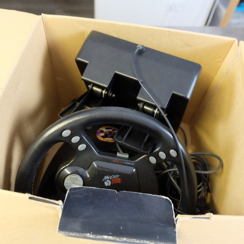 Vendita Mad Catz Steering Wheel Ufficiale Playstation - Retrogaming Shop