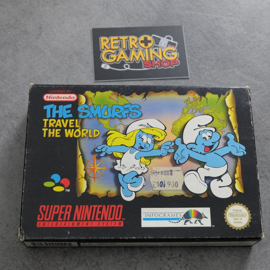 The Smurfs Travel The World Nintendo